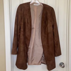 Brown Vintage Suede Jacket
